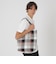 クレストブリッジチェックリバーシブルトート