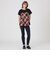 クレストブリッジチェックティアードコンビTシャツ
