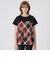 クレストブリッジチェックティアードコンビTシャツ