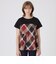 クレストブリッジチェックティアードコンビTシャツ