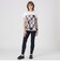 クレストブリッジチェックティアードコンビTシャツ