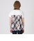 クレストブリッジチェックティアードコンビTシャツ