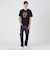 【ハローキティコラボ】クレストブリッジチェックシルエットキティTシャツ