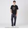 【ハローキティコラボ】クレストブリッジチェックシルエットキティTシャツ