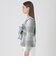 クレストブリッジチェックシアーボイルリボンブラウス