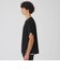 チェックレイヤードマーセライズスラブTシャツ