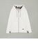 クレストブリッジチェックコンビバックパイルパーカー