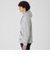 クレストブリッジチェックコンビバックパイルパーカー