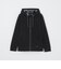 クレストブリッジチェックコンビバックパイルパーカー
