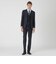 【一部店舗限定】Zegna ELECTAネイビーシャドーストライプスリーピーススーツ