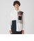 クレストブリッジチェックニットドッキングシャツ