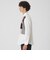 クレストブリッジチェックニットドッキングシャツ