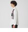 クレストブリッジチェックニットドッキングシャツ
