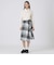 クレストブリッジチェックアシンメトリースカート