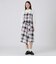 クレストブリッジチェックアシンメトリースカート
