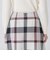 クレストブリッジチェックアシンメトリースカート