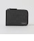 クレストブリッジチェックレザーミニマルチウォレット