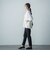 両面起毛ストレッチテーパードパンツ≪洗える≫