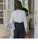 【透けにくい】ストレッチシフォンブラウス≪洗濯機で洗える≫