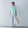 ラメ入りホールガーメントVネックニット≪手洗い可能≫