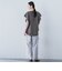 【WEB限定】フィルムストライプイージーパンツ ≪手洗い可能≫