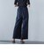 【WEB限定】フィルムストライプイージーパンツ ≪手洗い可能≫