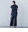 【WEB限定】フィルムストライプイージーパンツ ≪手洗い可能≫
