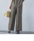 エアブリーズストレートワイドパンツ≪洗濯機で洗える≫