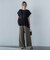 エアブリーズストレートワイドパンツ≪洗濯機で洗える≫