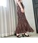 【WEB限定】グリッターシャイニープリーツスカート