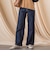 【JAPAN BLUE JEANS】デニムワイドパンツ≪洗濯機で洗える≫