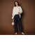 【JAPAN BLUE JEANS】デニムワイドパンツ≪洗濯機で洗える≫