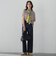 【JAPAN BLUE JEANS】デニムワイドパンツ≪洗濯機で洗える≫
