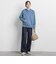 【JAPAN BLUE JEANS】デニムワイドパンツ≪洗濯機で洗える≫