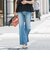 【JAPAN BLUE JEANS】デニムワイドパンツ≪洗濯機で洗える≫