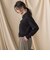 2WAYシャツ襟付きニットプルオーバー≪手洗い可能≫