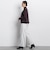両面起毛ワイドパンツ≪WEB限定13号/洗える/セットアップ対応≫