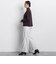 両面起毛ワイドパンツ≪WEB限定13号/洗える/セットアップ対応≫