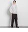 両面起毛ワイドパンツ≪WEB限定13号/洗える/セットアップ対応≫