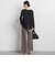 両面起毛ワイドパンツ≪WEB限定13号/洗える/セットアップ対応≫