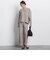 両面起毛ワイドパンツ≪WEB限定13号/洗える/セットアップ対応≫