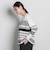 【WEB限定】ランダムボーダーニット≪11号あり/洗える≫