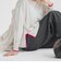 【WEB限定】カラー配色ニット≪洗える≫