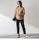 【WEB限定】美シルエット裏起毛ストレッチパンツ≪13号あり/毛玉防止≫