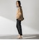 【WEB限定】美シルエット裏起毛ストレッチパンツ≪13号あり/毛玉防止≫