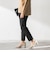 【WEB限定】美シルエット裏起毛ストレッチパンツ≪13号あり/毛玉防止≫