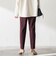 【WEB限定】美シルエット裏起毛ストレッチパンツ≪13号あり/毛玉防止≫