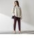 【WEB限定】美シルエット裏起毛ストレッチパンツ≪13号あり/毛玉防止≫