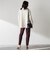 【WEB限定】美シルエット裏起毛ストレッチパンツ≪13号あり/毛玉防止≫