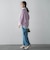 【WEB限定】《暖色美》裏起毛Vネックトップス≪手洗い≫
